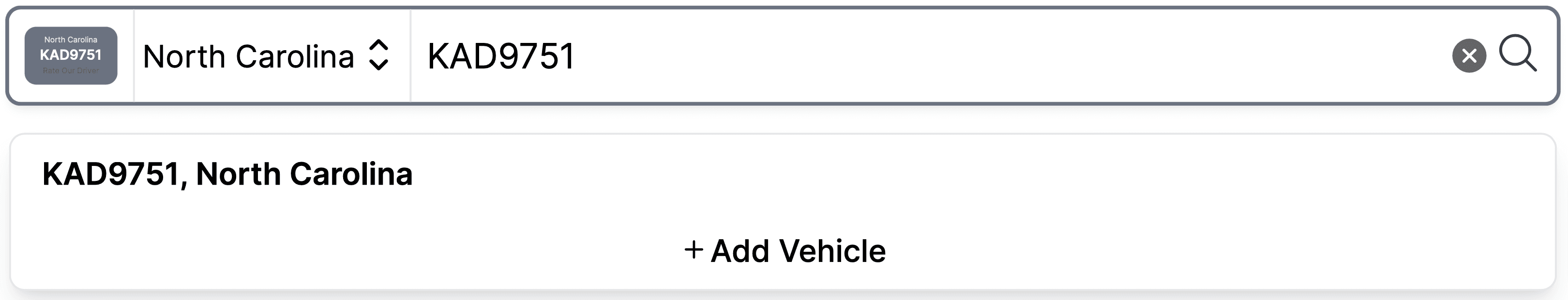 Rate Our Drive Search Page